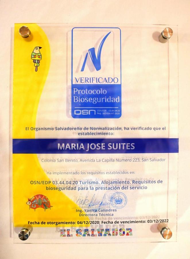 Maria Jose Suites San Salvador Kültér fotó